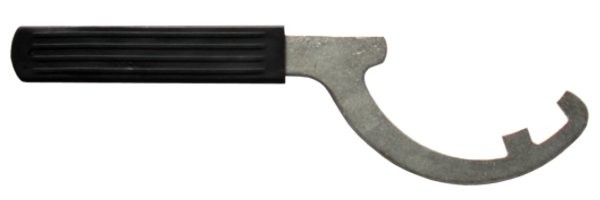 Kupplungsschlüssel B C Stahl mit schwarzem Handschutzgriff