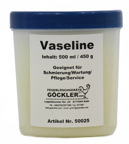 Vaseline Geeignet für Schmierung Wartung Pflege Service 450 g  500 ml