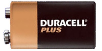 9 Volt DURACELL PLUS Blockbatterie