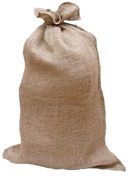 1 St. Sandsack aus Jute 20kg (30 x 60 cm)  Hochwasser Sandsack Dammschutz  -ungefüllt-