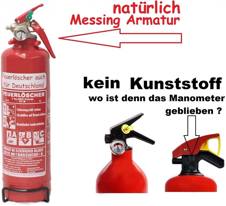 OGNIOCHRON Feuerlöscher GP1Z ABC 1KG/W - Feuerlöscher für Ihr Auto günstig  online