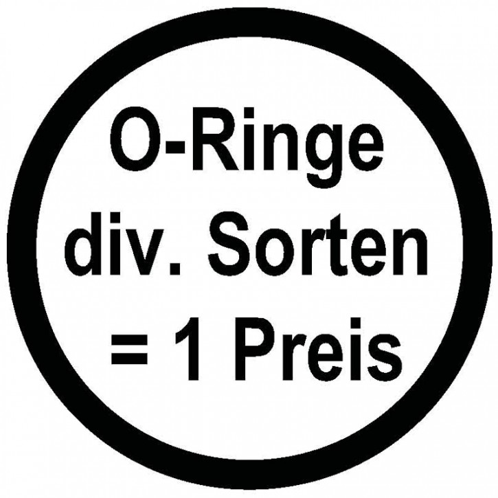 O- Ring 36 x 3 Farbe: schwarz