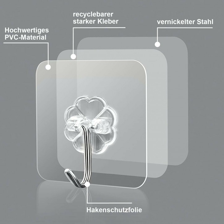 Haken zum Aufhängen einer Löschdecke