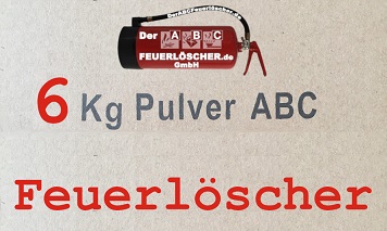 Pulver-Feuerlöscher 6 kg - GP-6z ABC/MM - OGNIOCHRON S.A.