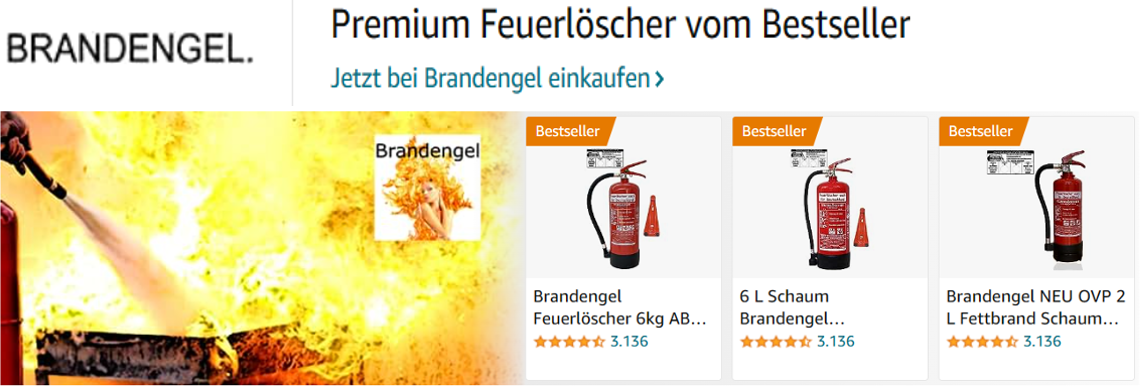 Kinderausrüstung - Feuerlöscher 4 - Berlin - Online-Shop