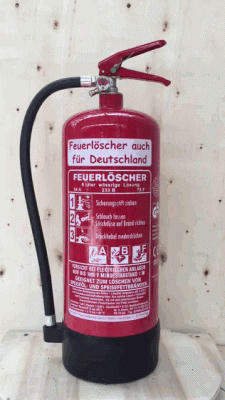 3´er Pack 6 L Fettbrand #Feuerlöscher auch für Deutschland#Dauerdruck- Feuerlöscher DIN EN 3 SP 171/ 15, GS, außenliegendes Prüfventil , Rating: 10 LE, 34 A, 233 B, mit oder ohne Instandhaltungsnachweis erhältlich!