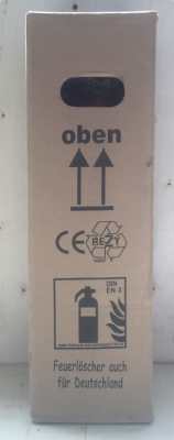 Feuerlöscher 6L Schaum DIN EN3 GS 6LE mit oder ohne Instandhaltungsnachweis erhältlich! + Wandhalter + Manometer